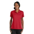 thumbnail image 1 of Cornerstone Adult Female Women plain Short Sleeves Polo True Red Small, 1 of 6