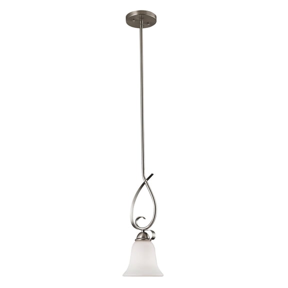 Cornerstone Brighton Pendant in Brushed Nickel