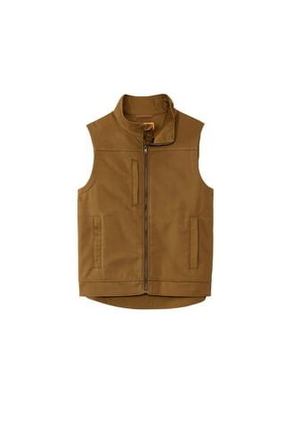 トップス THROTTLE WORKS Touring Duck Brown Vest Tough Duck Vest | eBay