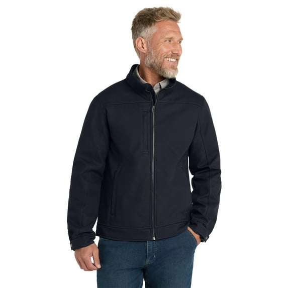 Cornerstone Duck Bonded Soft Shell Jacket, Navy Blue, 2XL
