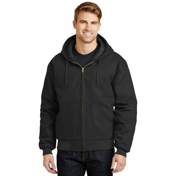 Cornerstone - Duck Cloth Hooded Work Jacket