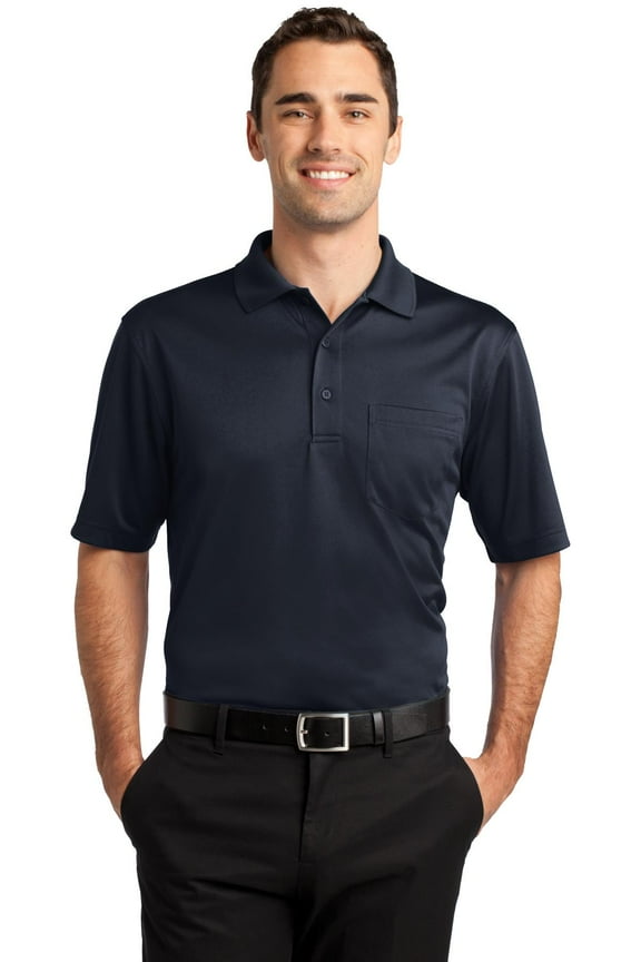 MenS Select Snag-Proof Pocket Polo