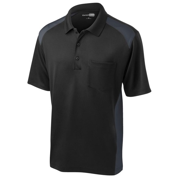 Cornerstone Men's Moisture Wicking Pocket Polo Shirt