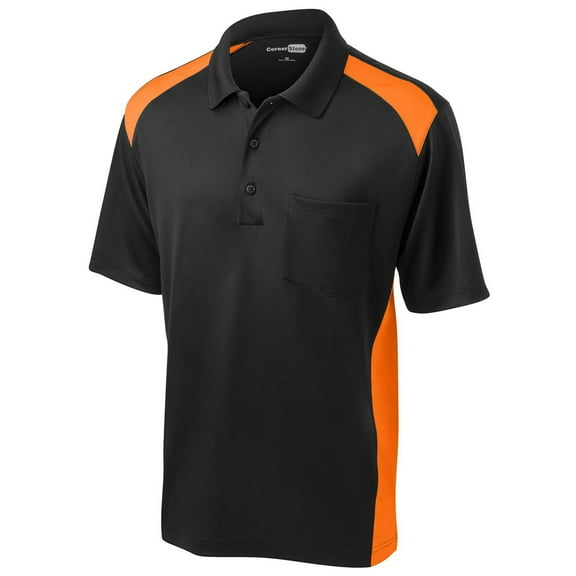 Cornerstone Men's Moisture Wicking Pocket Polo Shirt