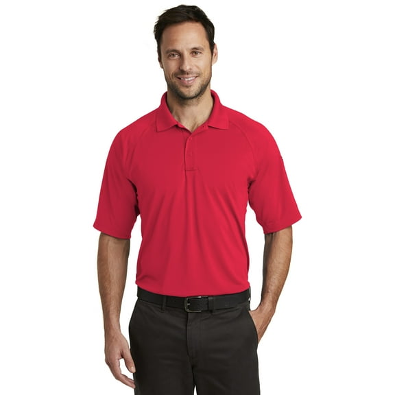 Cornerstone Men's Select Lightweight Snag-Proof Tactical Polo, Red, X-Small