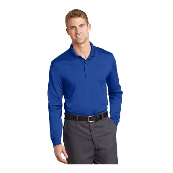 CornerStone Unisex Select Snag-Proof Long Sleeve Polo | Collared Shirt for Men & Women, Casual Top for Work & Golf