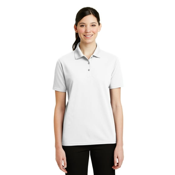 Cornerstone Women's Short Sleeve Pique Polo Pocketless Shirt