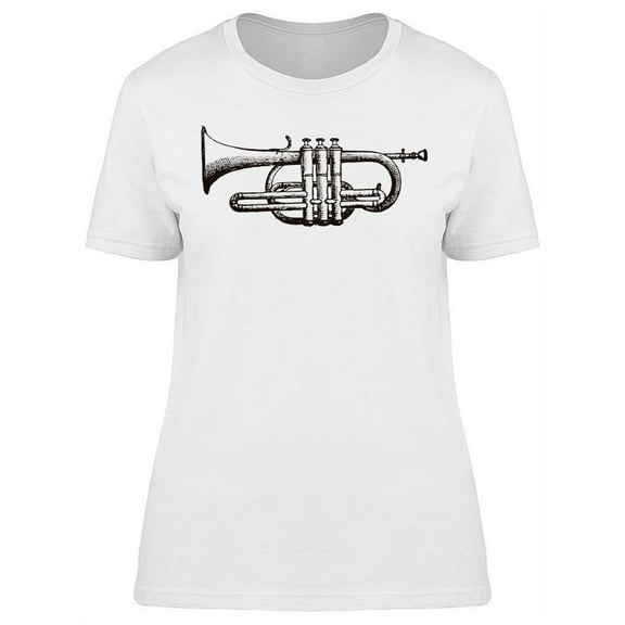 Cornet Graphic T-Shirt Women -Image by Shutterstock, Female Large