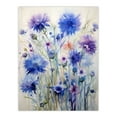 thumbnail image 1 of Cornflower Wildflower Meadow Watercolour Painting Unframed Wall Art Print Poster Home Decor Premium, 1 of 5