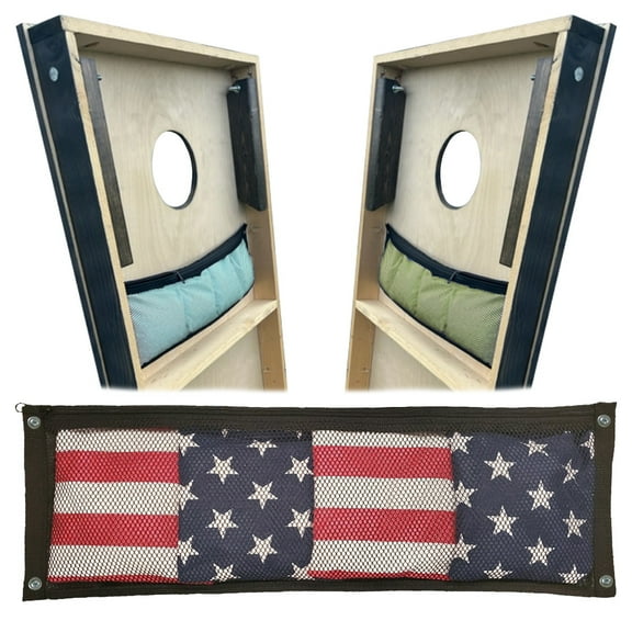 Cornhole Bag Caddy (Double-Pack) | Corn Hole Bag Storage | Accessories for Cornhole Boards