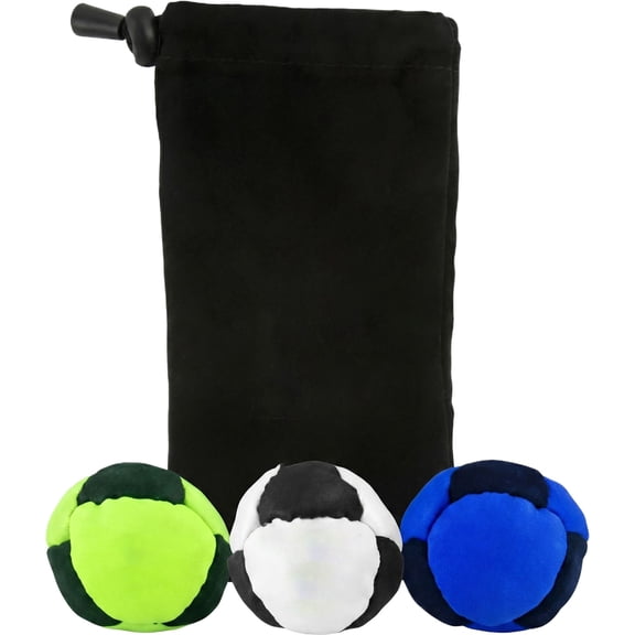 Cornhole Bags Bean Bags 3Pcs Weather Resistant Toss Bags, Family Fun Corn Hole Board Toss Game Replacement Bean Bags, Regulation Size & Weight, Family Game Prop