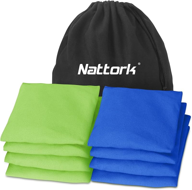 GoSports Bean Bag Sets - 16 Colors Available, Duck Cloth With All Weather Corn Fill