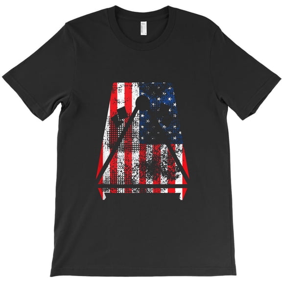 Cornhole Board USA Patriotic, Fun Competitive Backyard Game Pride Gift G1063 Unisex T-Shirt, Up to Size 5XL