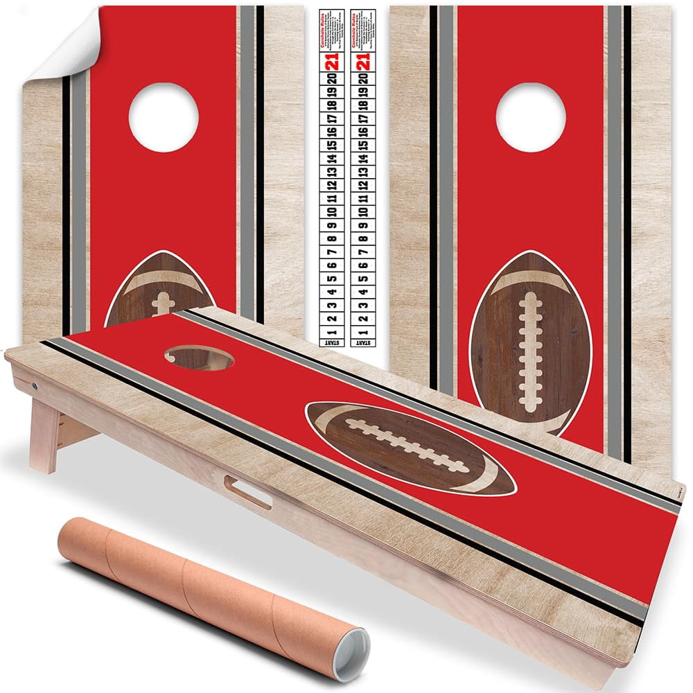 Cornhole Board Wrap and Decal for Boards Set of 2 Skins Professional ...