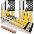 thumbnail image 1 of Cornhole Board Wraps and Decals for Boards Set of 2 Skins Professional Vinyl Covers Sticker - Baseball Tailgating Cornhole Wraps Stickers Cornhole Skins Cornhole Wraps for Boards (Pittsburgh), 1 of 6