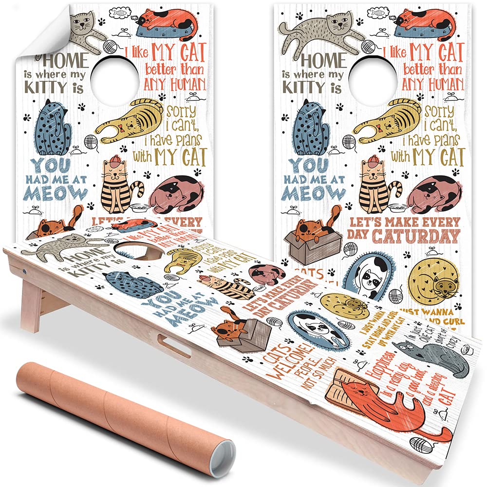 GRAPHIX EXPRESS Cornhole Board Wraps