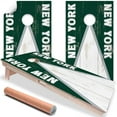 thumbnail image 1 of Cornhole Board Wraps and Decals for Boards Set of 2 Skins Professional Vinyl Covers Sticker - New York Football Tailgating Cornhole Wraps Stickers Green Cornhole Skins Cornhole Wraps for Boards, 1 of 6