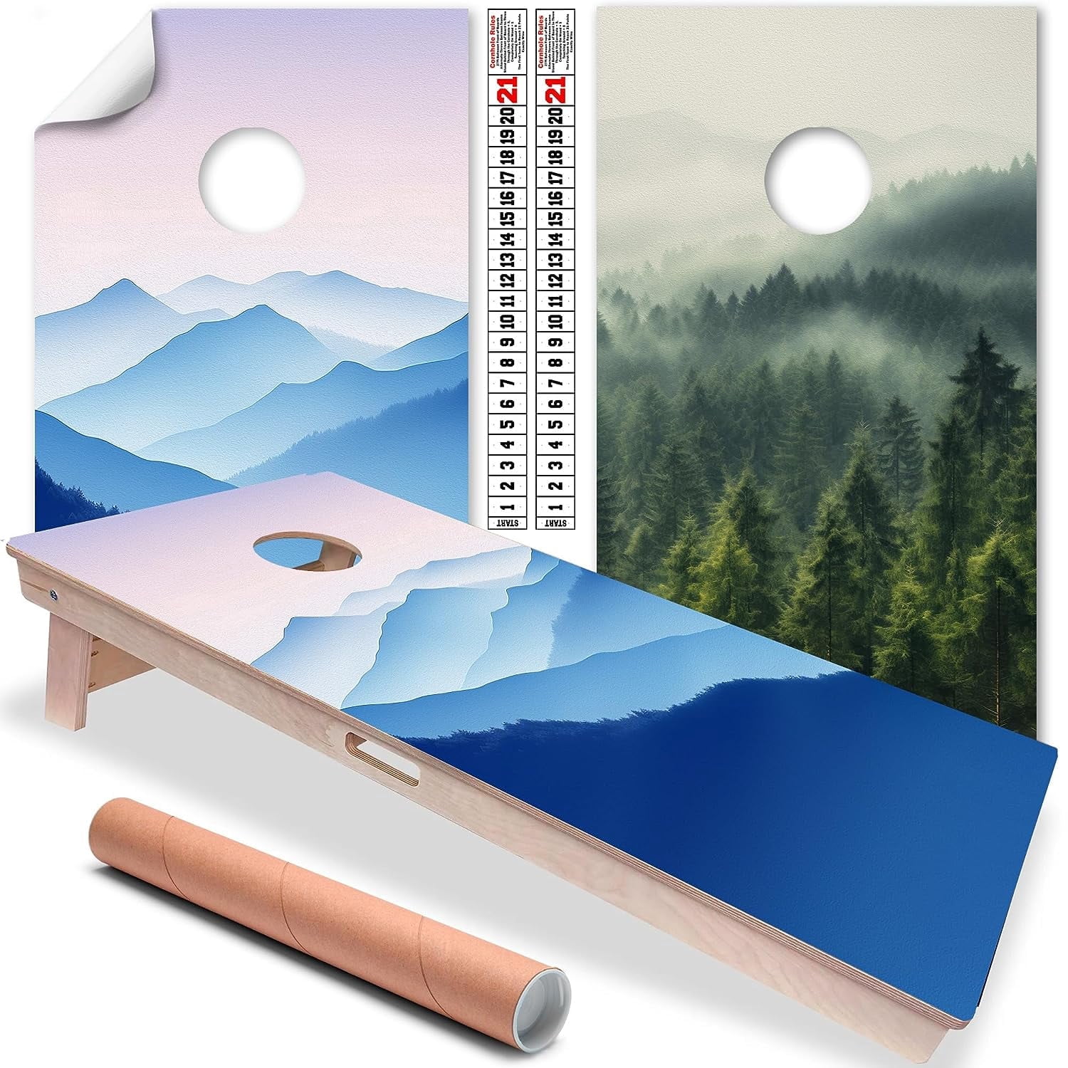 Corn Hole Vinyl Wrapsnull