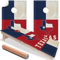 thumbnail image 1 of Cornhole Board Wraps and Decals for Boards Set of 2 Skins Professional Vinyl Covers Sticker - Texas State Football Tailgaiting Cornhole Wraps Stickers Cornhole Skins Cornhole Wraps for Boards, 1 of 6