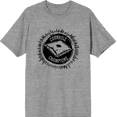 thumbnail image 1 of Cornhole Champions Adult Heather Gray Crew Neck Short Sleeve Tee-Medium, 1 of 4