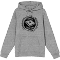 thumbnail image 1 of Cornhole Champions Adult Heather Gray Long Sleeve Hoodie-Medium, 1 of 3