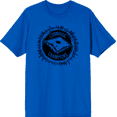 thumbnail image 1 of Cornhole Champions Adult Royal Blue Crew Neck Short Sleeve Tee-Large, 1 of 4