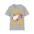 thumbnail image 1 of Cornhole Game Slide it Right In Cornhole Champion Novelty Unisex T-Shirt, 1 of 4