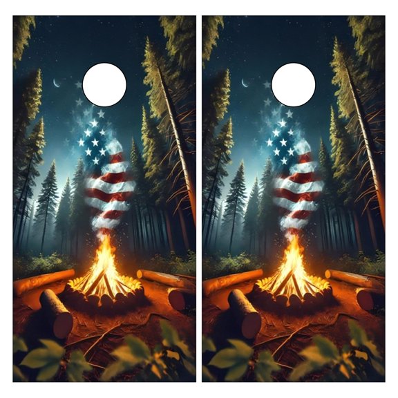 Cornhole Game Stickers For Boards Funny Cornhole Board Decals 24x48Inch Cornhole Board Wraps Weatherproof Vinyl Decal Easy Bubble Free Bean Toss Party Games Campfire Celebration