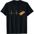 thumbnail image 1 of Cornhole Tossing Bag Board Heartbeat EKG Puls Toss Game T-Shirt, 1 of 6