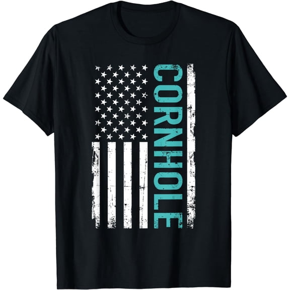 t-shirtCornhole USA T-Shirt mens t shirt，black，women，funny，misfits，men，journey