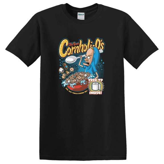 Cornholio Cartoon Parody Graphic T-Shirt