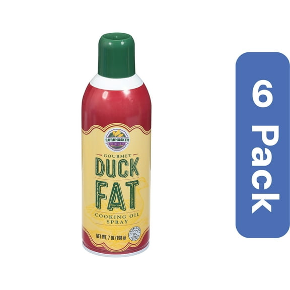 Cornhusker Kitchen Cooking Oil Spray Duck Fat 7 oz (Pack Of 6)