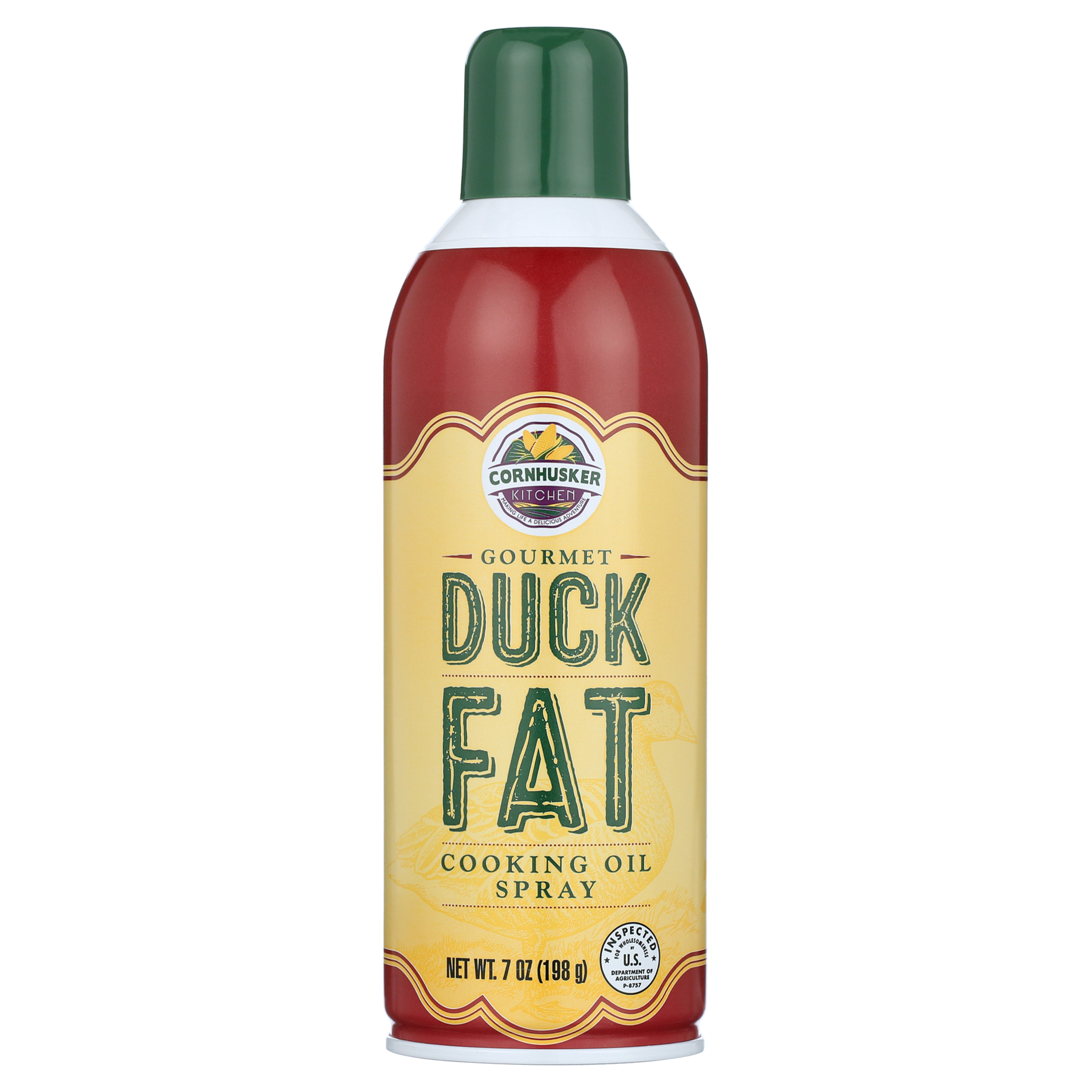 Cornhusker Kitchen Duck Fat, Cooking Oil Spray 7 oz