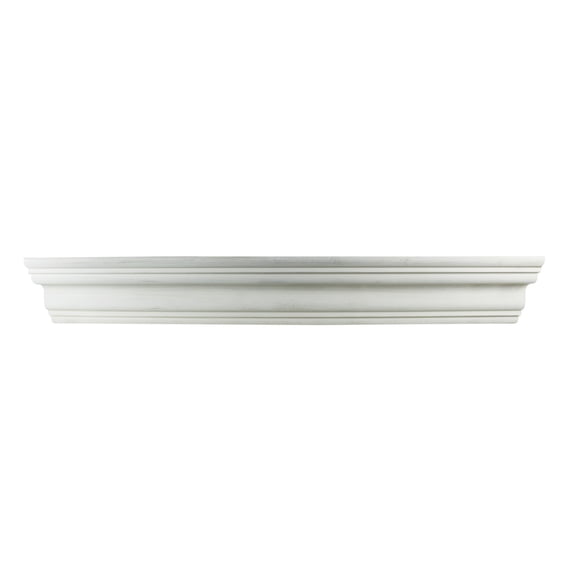 Cornice Crown Mouldings White Urethane Sample of 11458 24" L DIY Interior Home Decoration Ceiling Wall Border Line| Renovators Supply