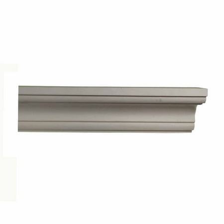 Cornice White Urethane 94" L Ipswich Simple | Renovator's Supply