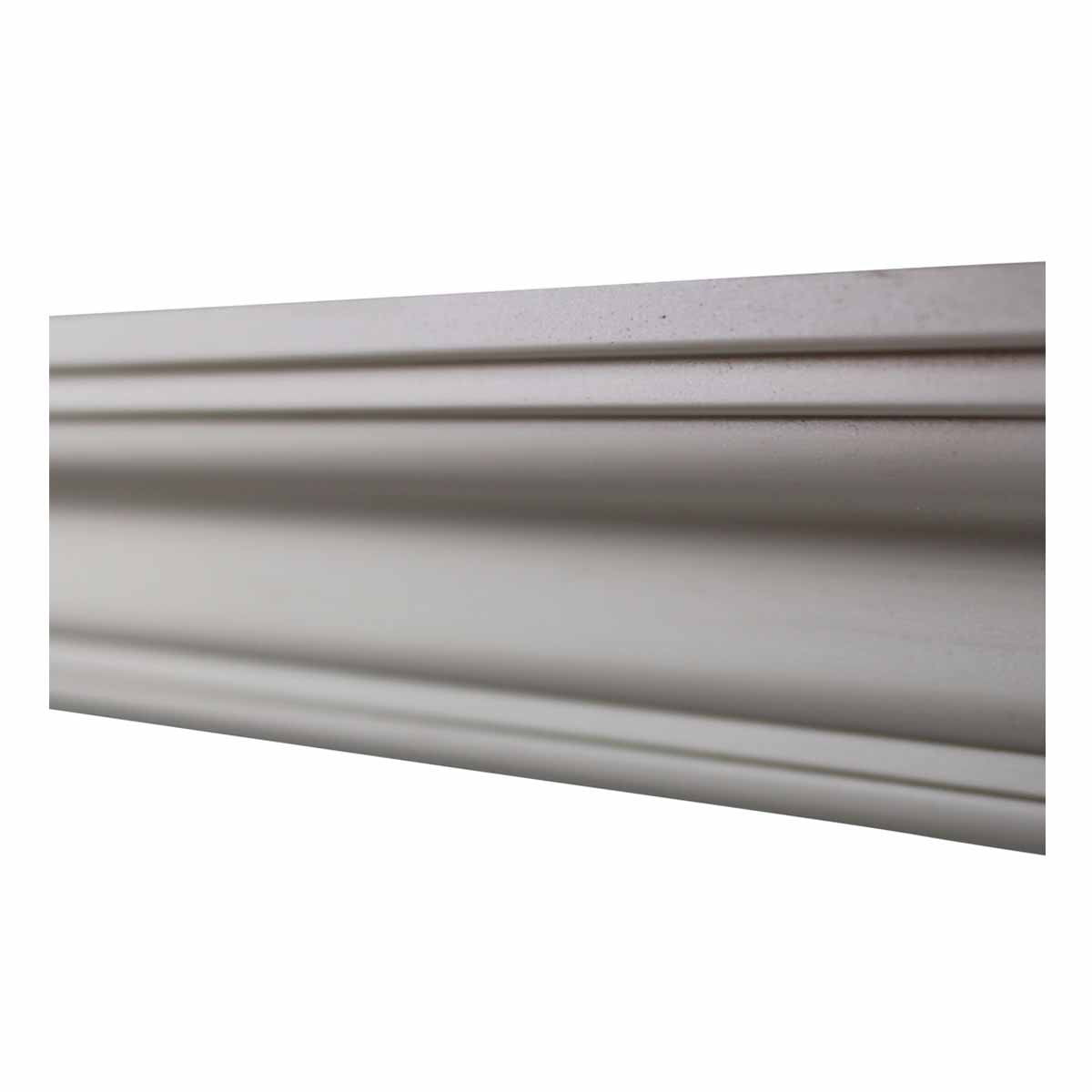Primed White Urethane Crown Molding 96" Length