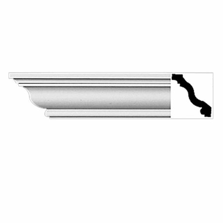 Cornice White Urethane 96" L Radford Simple | Renovator's Supply