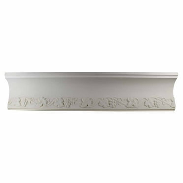 Cornice White Urethane Sample of 11175 23.5" L Renovator's Supply