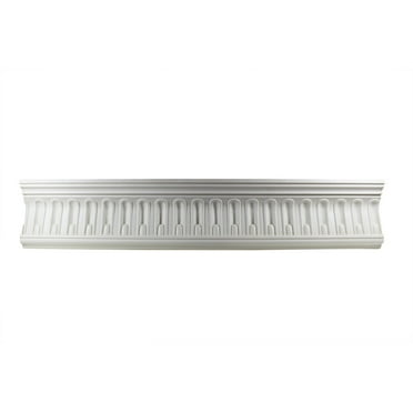 Cornice White Urethane Sample of 11443 23.5" L Renovator's Supply
