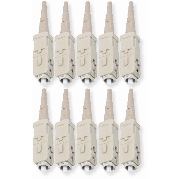 Corning 95-000-41 UniCam SC Field Installable Connector (Pack of 10), 62.5 Micron OM1 Multimode, Fiber Optic, Fast Termination, No Epoxy, No Polish, Ceramic Ferrule, High Performance