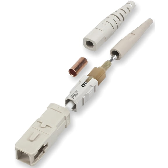 Corning Unicam SC OM1 Multimode 62.5 Standard Performance Pretium Fiber Optic Connector, 95-000-40