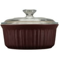 thumbnail image 1 of CorningWare French Colors 1.5qt Round Baking Dish with Glass Lid, Cabernet, 1 of 1
