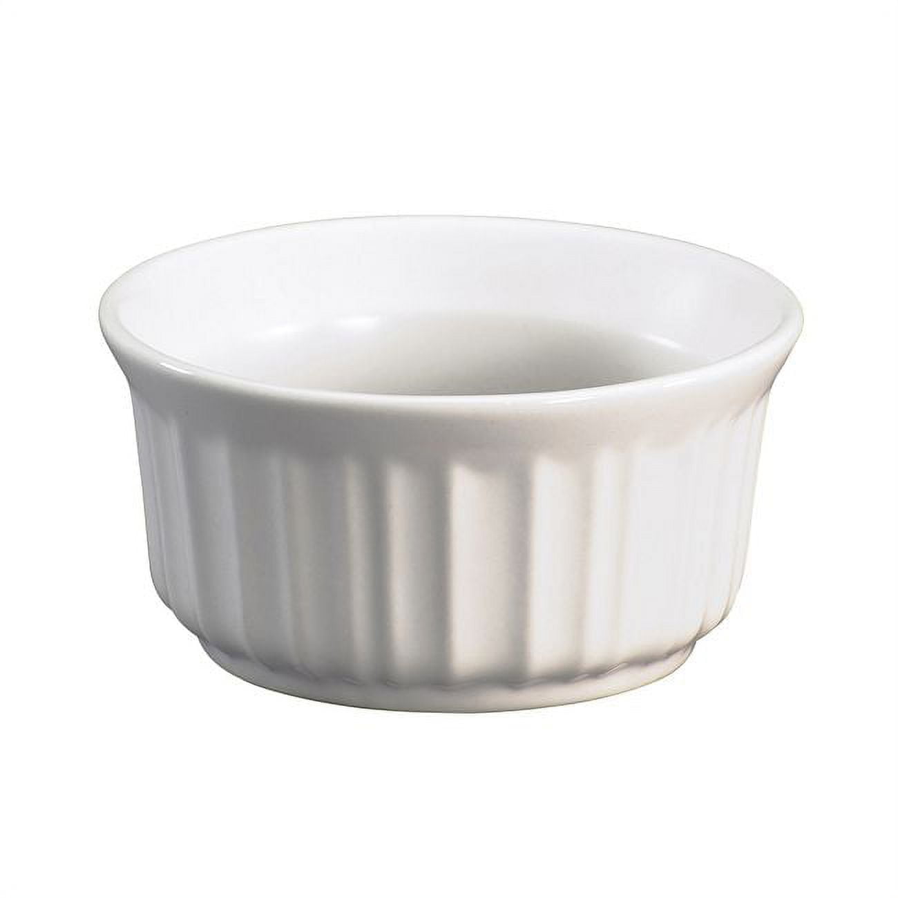 CorningWare French White 4ounce Ramekin