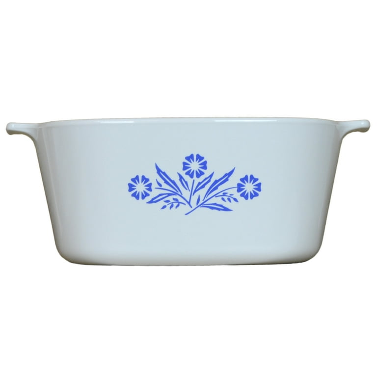 Vintage Corning Ware Blue Cornflower 10” Square Baking Dish 10x10 Casserole  Dish