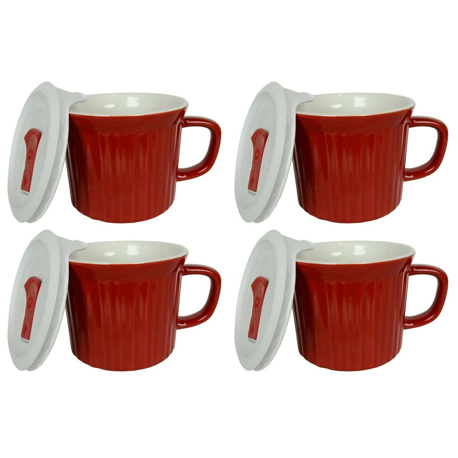 2 Pack As Seen on TV - Red Copper Mug with Ceramic Lining Mail Order Box