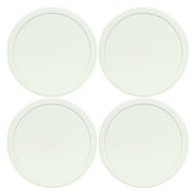 Corningware F-5-PC French White 1.5qt Round Plastic Replacement Lid (4-Pack)