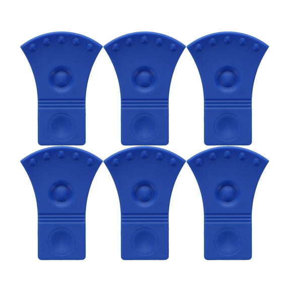 Corningware F-PC-V Blue Tab for FM-22 Vented Meal Mug Lid (6-Pack)