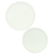 CorningWare FS-1-PC 2.5Qt French White Lid and F-5-PC 1.5Qt French White Lid
