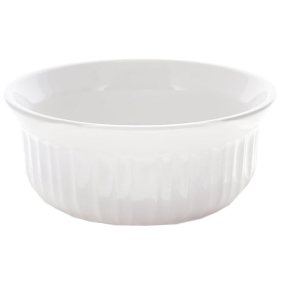 CorningWare FS16 16 oz/ 473mL Round French White Casserole Dish