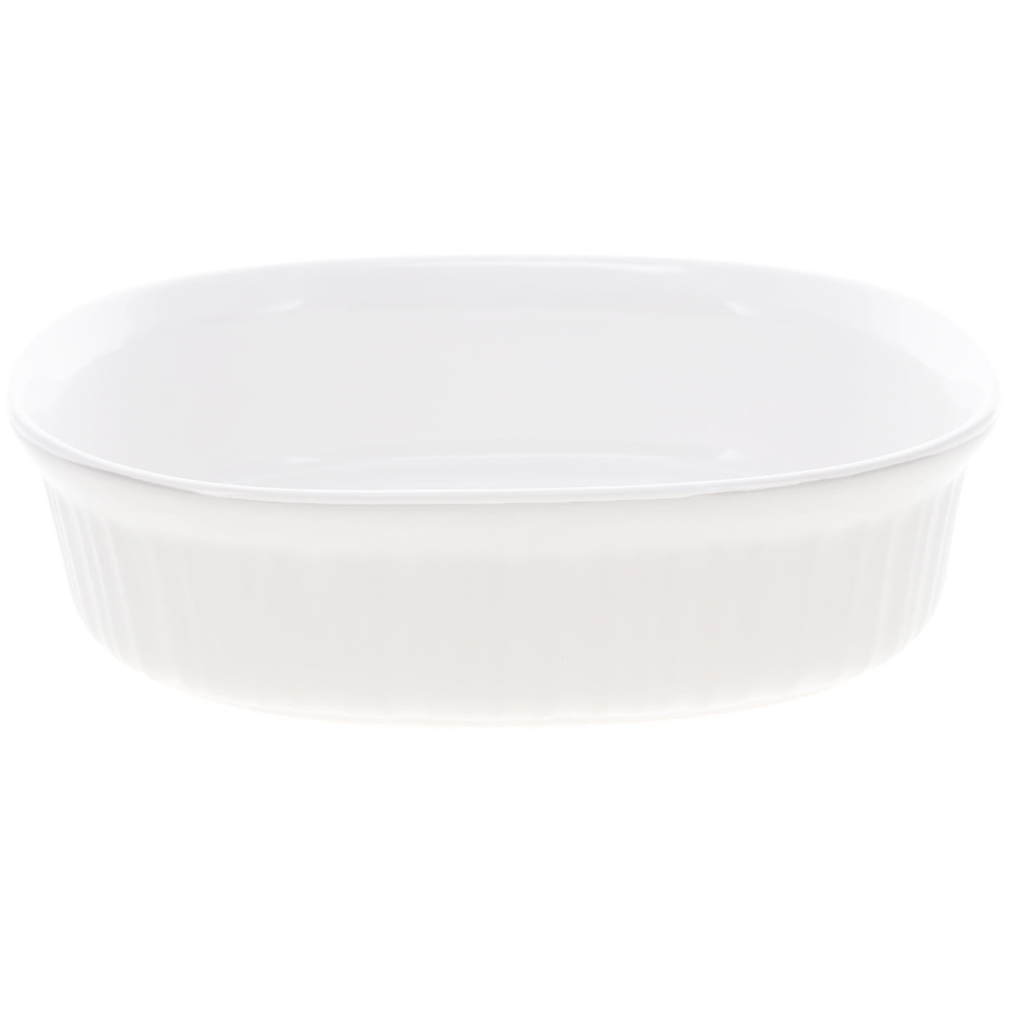 Corningware FS2 2.5qt/2.35 L Oval French White Stoneware Casserole Dish